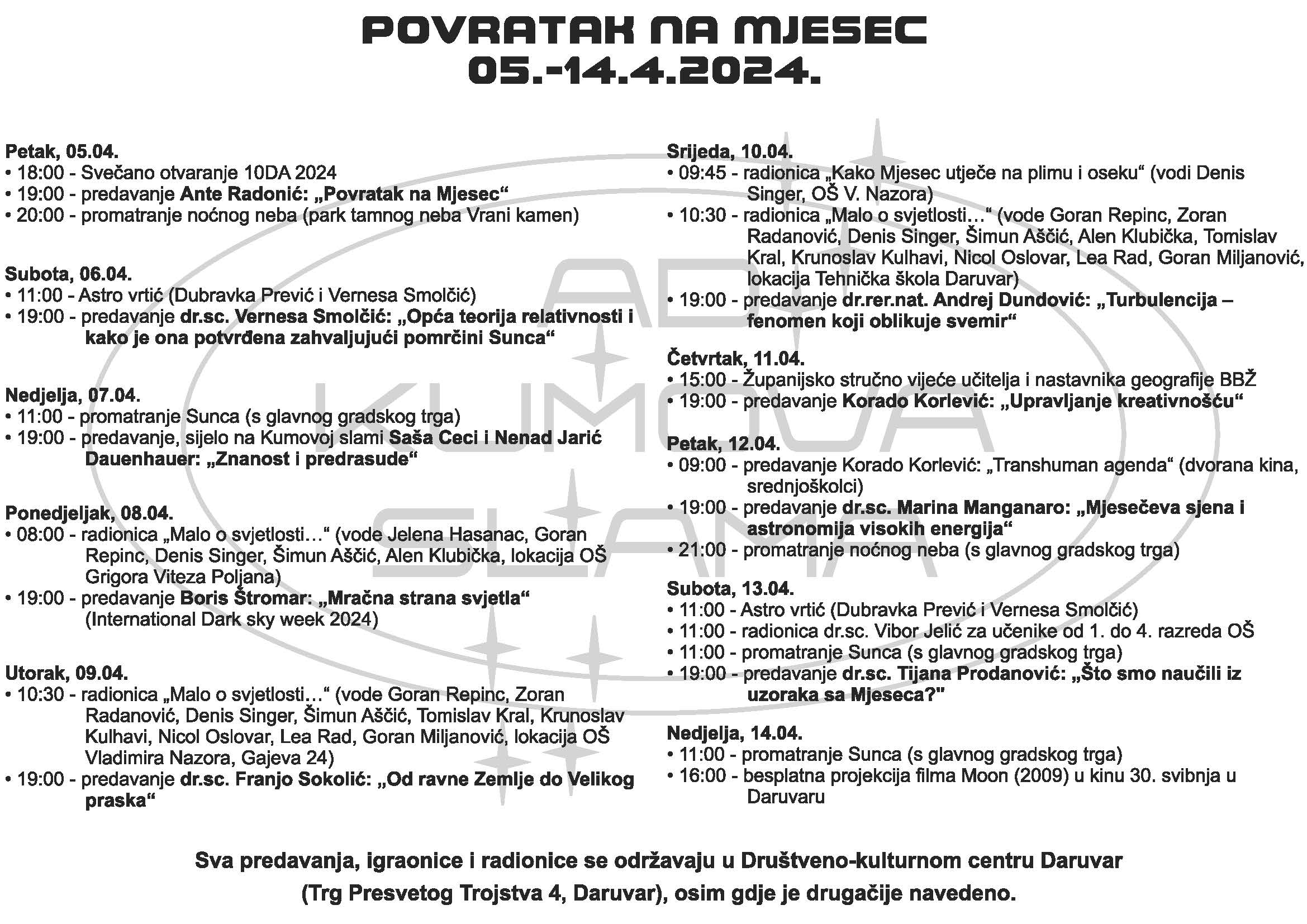 10 dana astronomije u Daruvaru